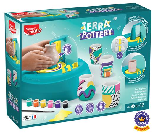 Korongozó készlet, MAPED CREATIV "Terra Pottery"